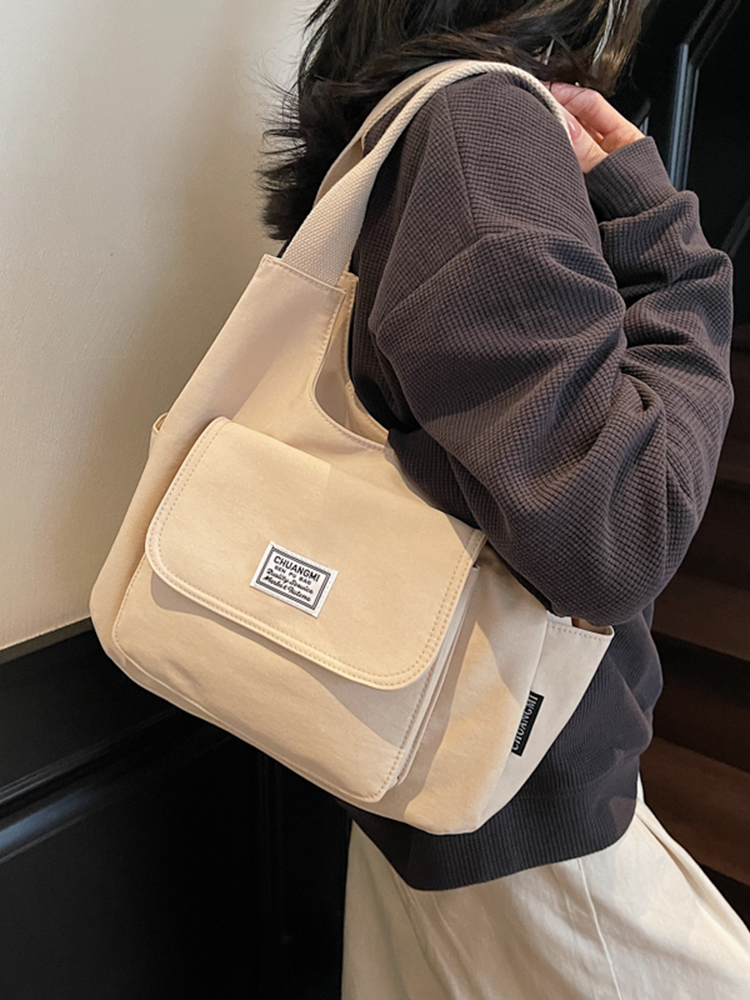 Japanese-Style Oxford Cloth Tote Bag for Women - 2025 Model, Large Capacity Handheld Shoulder Bag for Commuting and Classes Japanese-Style Oxford Cloth Tote Bag for Women - 2025 Model, Large Capacity Handheld Shoulder Bag for Commuting and Classes