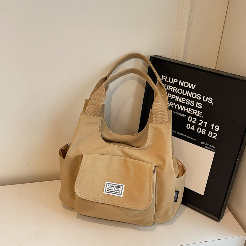 Japanese-Style Oxford Cloth Tote Bag for Women - 2025 Model, Large Capacity Handheld Shoulder Bag for Commuting and Classes Japanese-Style Oxford Cloth Tote Bag for Women - 2025 Model, Large Capacity Handheld Shoulder Bag for Commuting and Classes