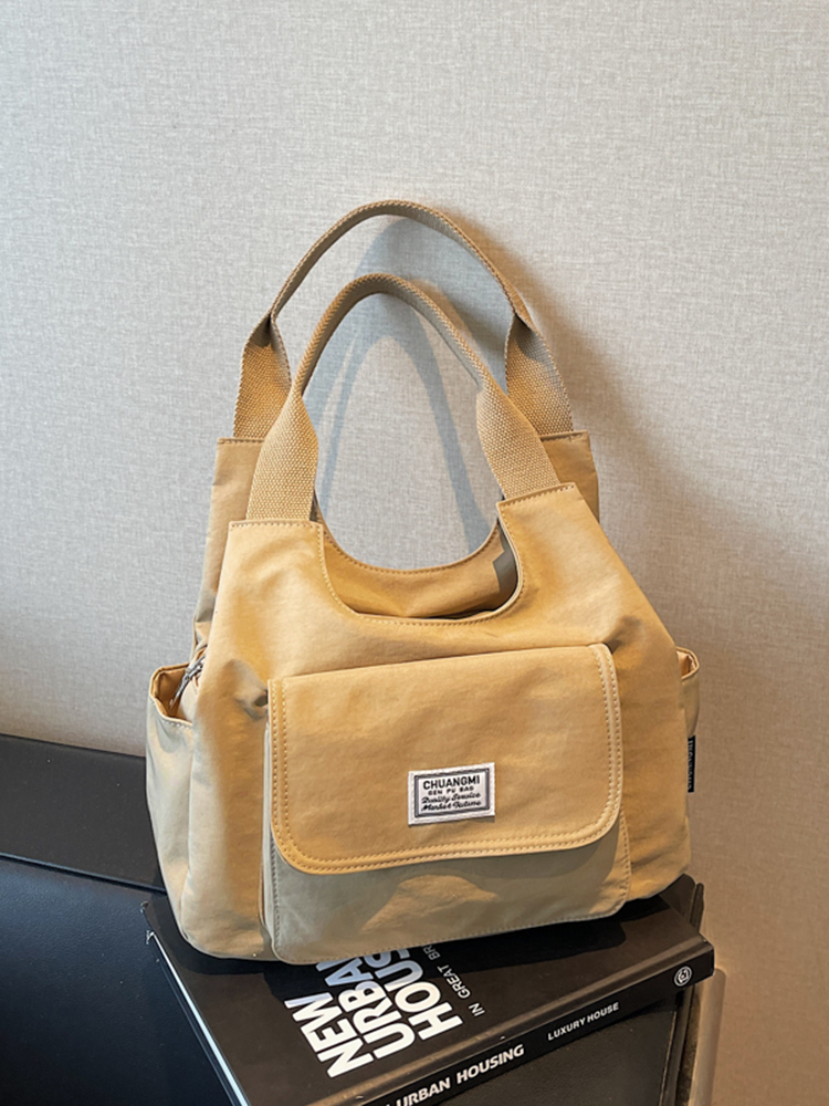 Japanese-Style Oxford Cloth Tote Bag for Women - 2025 Model, Large Capacity Handheld Shoulder Bag for Commuting and Classes Japanese-Style Oxford Cloth Tote Bag for Women - 2025 Model, Large Capacity Handheld Shoulder Bag for Commuting and Classes