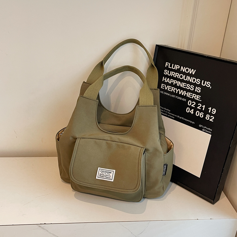 Japanese-Style Oxford Cloth Tote Bag for Women - 2025 Model, Large Capacity Handheld Shoulder Bag for Commuting and Classes Japanese-Style Oxford Cloth Tote Bag for Women - 2025 Model, Large Capacity Handheld Shoulder Bag for Commuting and Classes