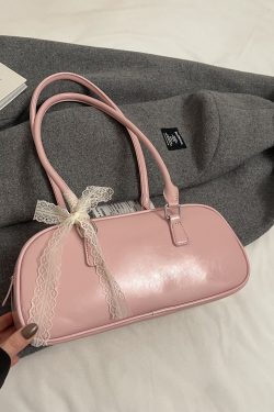 Korean Ballet-Style Underarm Bowling Bag - Women's Shoulder Bag for Spring/Summer 2025 Fashion Trend