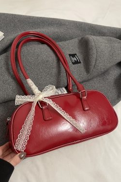 Korean Ballet-Style Underarm Bowling Bag - Women's Shoulder Bag for Spring/Summer 2025 Fashion Trend