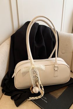 Korean Ballet-Style Underarm Bowling Bag - Women's Shoulder Bag for Spring/Summer 2025 Fashion Trend