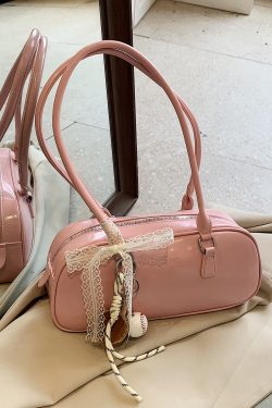 Korean Ballet-Style Underarm Bowling Bag - Women's Shoulder Bag for Spring/Summer 2025 Fashion Trend