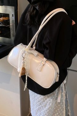 Korean Ballet-Style Underarm Bowling Bag - Women's Shoulder Bag for Spring/Summer 2025 Fashion Trend
