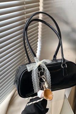 Korean Ballet-Style Underarm Bowling Bag - Women's Shoulder Bag for Spring/Summer 2025 Fashion Trend