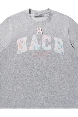 Korean Fairy Style Short Sleeve Sunscreen T-shirt - Cool Feeling Solona Tee for Summer, Playful Design, Perfect for Y2K Fashion