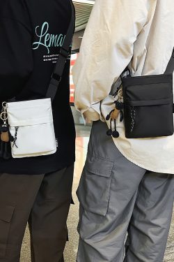Korean Style Casual Crossbody Bag for Women - Trendy Portable Oxford Cloth Phone Bag for Spring/Summer 2025 Fashion