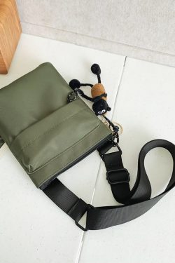 Korean Style Casual Crossbody Bag for Women - Trendy Portable Oxford Cloth Phone Bag for Spring/Summer 2025 Fashion
