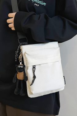 Korean Style Casual Crossbody Bag for Women - Trendy Portable Oxford Cloth Phone Bag for Spring/Summer 2025 Fashion