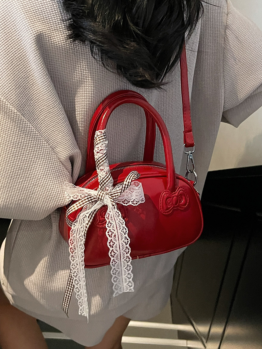 Korean Style Handheld Bowling Bag for Women - Fashionable Versatile Shoulder Crossbody Bag - Simple Casual 2025 Design Korean Style Handheld Bowling Bag for Women - Fashionable Versatile Shoulder Crossbody Bag - Simple Casual 2025 Design