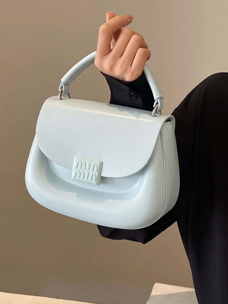 Korean Style Handheld Saddle Bag - 2025 Summer Minimalist Versatile Shoulder & Crossbody Bag for Fashion Lovers Korean Style Handheld Saddle Bag - 2025 Summer Minimalist Versatile Shoulder & Crossbody Bag for Fashion Lovers