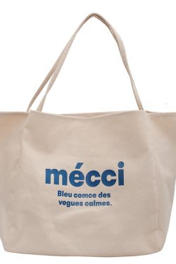 Korean Style Harajuku Canvas Tote Bag for Women, 2025 Large Capacity Simple Japanese Design, Versatile Shoulder Bag