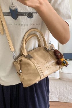 Korean Style High-End Single-Shoulder Handbag for Women - Versatile 2025 Summer Crossbody Boston Bag