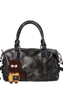 Korean Style High-End Single-Shoulder Handbag for Women - Versatile 2025 Summer Crossbody Boston Bag