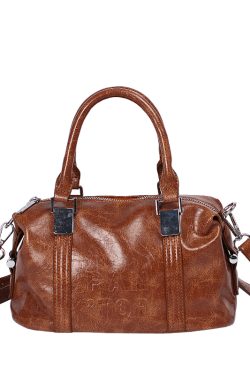 Korean Style High-End Single-Shoulder Handbag for Women - Versatile 2025 Summer Crossbody Boston Bag