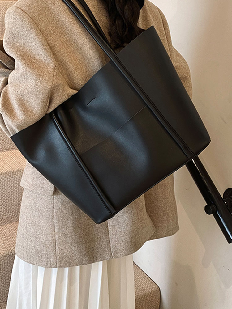 Korean Style Large-Capacity Tote Bag for Women - Fashionable Autumn/Winter 2025 Model for Work and Commuting Korean Style Large-Capacity Tote Bag for Women - Fashionable Autumn/Winter 2025 Model for Work and Commuting