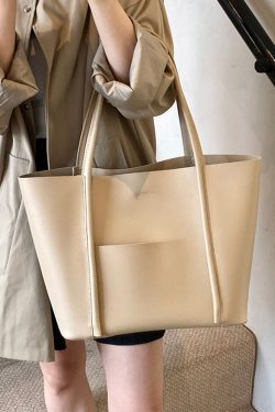 Korean Style Large-Capacity Tote Bag for Women - Fashionable Autumn/Winter 2025 Model for Work and Commuting