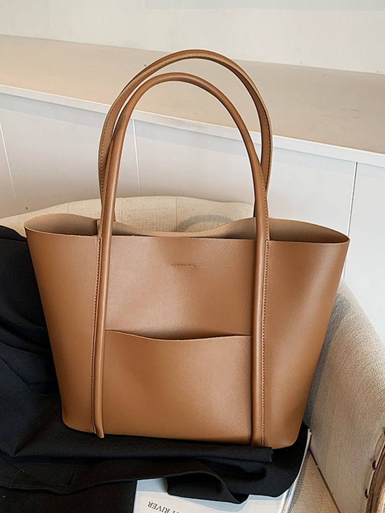 Korean Style Large-Capacity Tote Bag for Women - Fashionable Autumn/Winter 2025 Model for Work and Commuting Korean Style Large-Capacity Tote Bag for Women - Fashionable Autumn/Winter 2025 Model for Work and Commuting