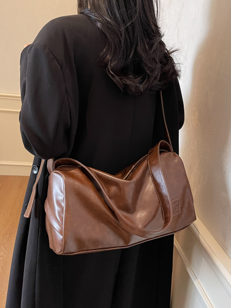 Korean Style Large Capacity Tote Bag for Women - Spring/Summer 2025 Commuter Handbag & Crossbody Travel Bag Korean Style Large Capacity Tote Bag for Women - Spring/Summer 2025 Commuter Handbag & Crossbody Travel Bag