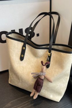 Korean Style Large-Capacity Tote Bag for Women - Versatile Work and Casual Commuting Shoulder Bag, New 2025 Model