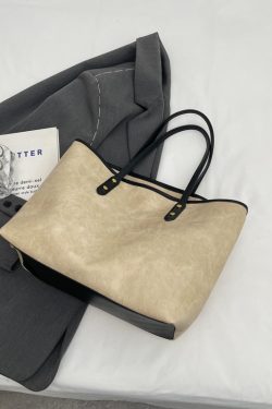 Korean Style Large-Capacity Tote Bag for Women - Versatile Work and Casual Commuting Shoulder Bag, New 2025 Model