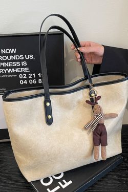 Korean Style Large-Capacity Tote Bag for Women - Versatile Work and Casual Commuting Shoulder Bag, New 2025 Model