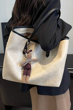 Korean Style Large-Capacity Tote Bag for Women - Versatile Work and Casual Commuting Shoulder Bag, New 2025 Model