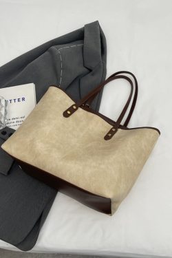 Korean Style Large-Capacity Tote Bag for Women - Versatile Work and Casual Commuting Shoulder Bag, New 2025 Model