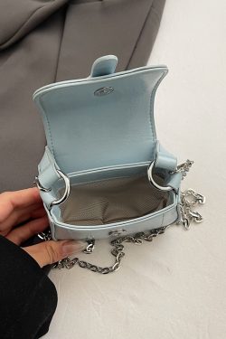 Korean-Style Mini Coin Purse Handbag for Women - 2025 High-End Single Shoulder Crossbody Saddle Bag