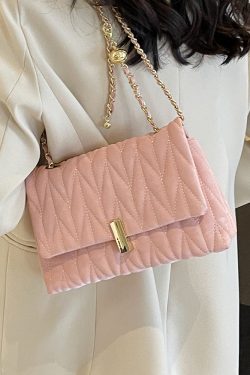 Korean-Style Minimalist Casual Women's Diamond-Patterned Small Square Bag - High-End Niche Shoulder Bag for Spring/Summer 2025