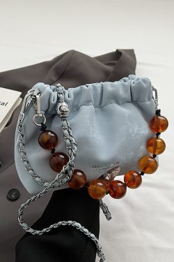 Korean-Style Minimalist Crossbody Bucket Handbag for Women - Versatile Fashionable Design for Commuting - Summer 2025 Collection