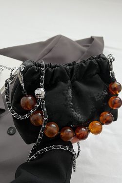 Korean-Style Minimalist Crossbody Bucket Handbag for Women - Versatile Fashionable Design for Commuting - Summer 2025 Collection