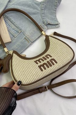Korean-Style Minimalist Dumpling Bag for Women - Versatile Shoulder Underarm Bag for Work & Commuting, Summer 2025 Fashion