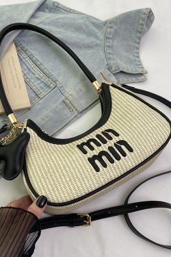 Korean-Style Minimalist Dumpling Bag for Women - Versatile Shoulder Underarm Bag for Work & Commuting, Summer 2025 Fashion