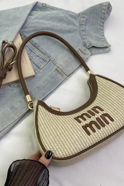 Korean-Style Minimalist Dumpling Bag for Women - Versatile Shoulder Underarm Bag for Work & Commuting, Summer 2025 Fashion