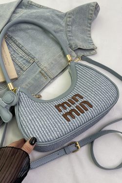 Korean-Style Minimalist Dumpling Bag for Women - Versatile Shoulder Underarm Bag for Work & Commuting, Summer 2025 Fashion