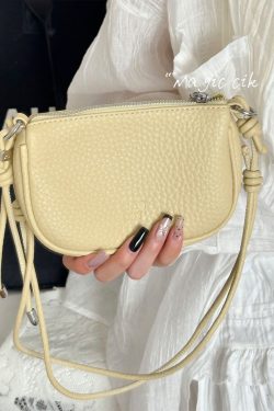 Korean-Style Minimalist Mini Shoulder Commuter Bag for Women - 2025 Summer Trendy Crossbody Small Square Bag