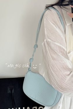 Korean-Style Minimalist Mini Shoulder Commuter Bag for Women - 2025 Summer Trendy Crossbody Small Square Bag