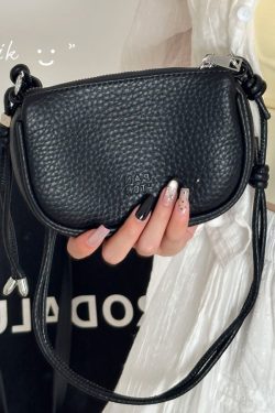 Korean-Style Minimalist Mini Shoulder Commuter Bag for Women - 2025 Summer Trendy Crossbody Small Square Bag