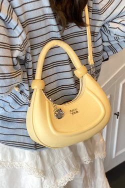 Korean-Style Minimalist Retro Handbag for Women - 2025 Summer Versatile Crossbody Dumpling Bag