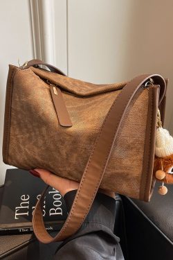 Korean-Style Minimalist Small Square Bag for Women - Cute Versatile 2025 Spring/Summer Fashion Shoulder Bag