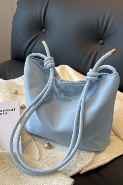 Korean-Style Minimalist Tote Bag for Women - Versatile Underarm Shoulder Bag with High-End Feel for Summer 2025 Fashion