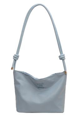 Korean-Style Minimalist Tote Bag for Women - Versatile Underarm Shoulder Bag with High-End Feel for Summer 2025 Fashion