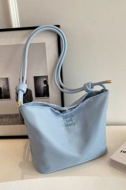 Korean-Style Minimalist Tote Bag for Women - Versatile Underarm Shoulder Bag with High-End Feel for Summer 2025 Fashion