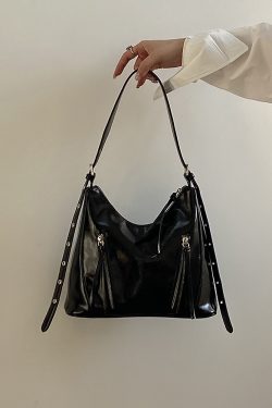 Korean Style Retro Large Capacity Tote Bag - Versatile Women's Shoulder & Crossbody Bag for Everyday Use