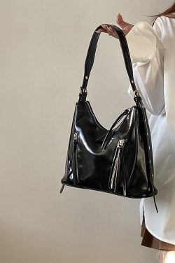 Korean Style Retro Large Capacity Tote Bag - Versatile Women's Shoulder & Crossbody Bag for Everyday Use