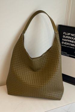 Korean Style Retro Tote Bag for Women, Trendy Underarm Shoulder Bag for Work and Commuting, Versatile Fashion Accessory for Autumn 2025