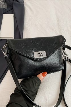 Korean Style Silver Trendy Small Square Bag for Women - 2025 High-End Spring Summer Shoulder Crossbody Bag
