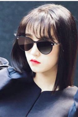 Korean Style Small Face Round Sunglasses for Women - Summer Hot Girl Beach Vacation Street Photography Accessory